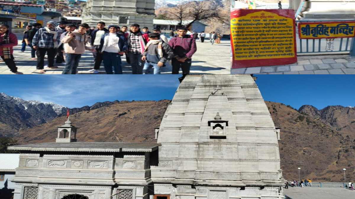 नए साल पर भगवान नृसिंह और शंकराचार्य गद्दी के दर्शन को उमड़ी श्रद्धालुओं की भीड़, शीतकालीन यात्रा में भी दिख रहा लोगों का उत्साह