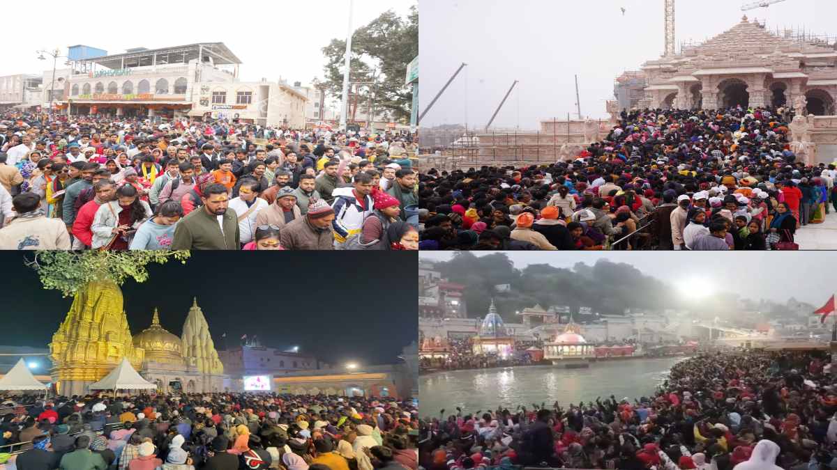 नए साल 2025 पर मंदिरों में पहुंचा अथाह जनसमूह, लाखों लोगों ने भगवान के आशीर्वाद के साथ की साल की शुरुआत, यहां जानिए आंकड़े