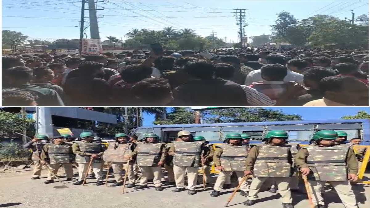 यूनियन कार्बाइड का कचरा जलाने का विरोधः कलेक्टर ने लोगों से कानून व्यवस्था हाथ में नहीं लेने की अपील की, प्रदर्शन जारी