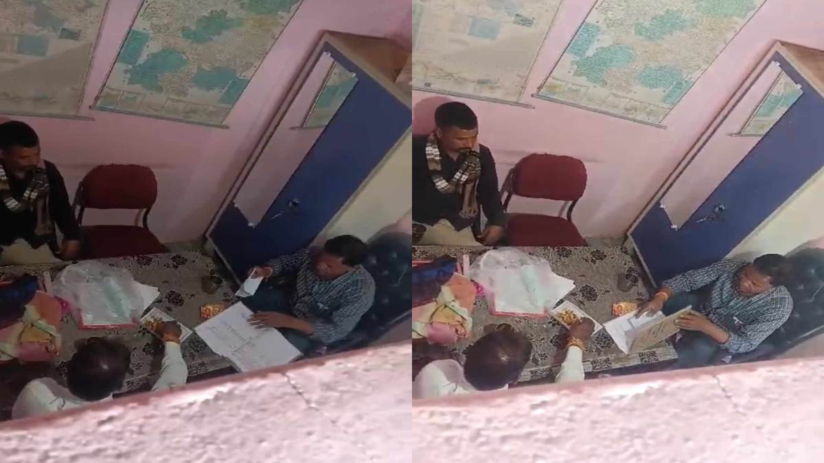 शिक्षा के मंदिर में शराबखोरी: शिक्षक समेत 3 लोग क्लास में छलका रहे थे जाम, अब नप गए गुरू जी, देखें VIDEO