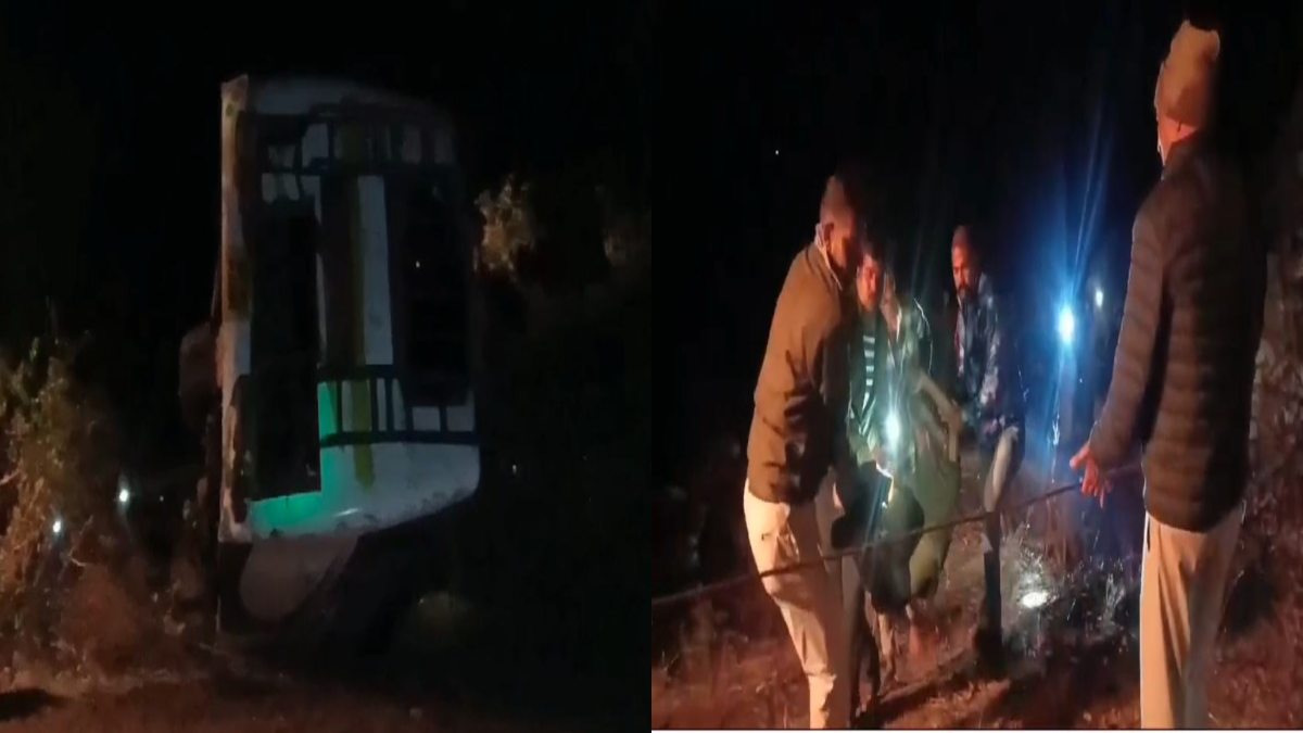 MP में भीषण सड़क हादसा: बेकाबू होकर पलटी यात्री बस, ड्राइवर की मौत, 35 से ज्यादा घायल
