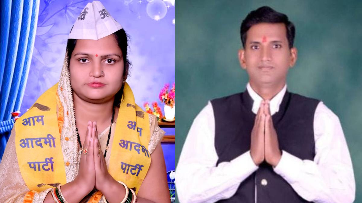 छत्तीसगढ़: AAP ने आम आदमी पर जताया भरोसा, फल्ली बेंचने वाले को पालिका अध्यक्ष और पत्नी को पार्षद का दिया टिकट