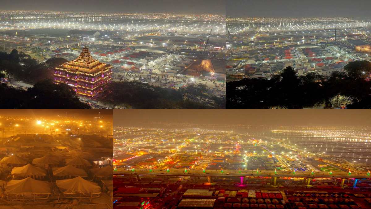 Mahakumbh 2025 : ‘तारों की नगरी’ बनी संगम की धरती, देखिए खूबसूरत तस्वीरें