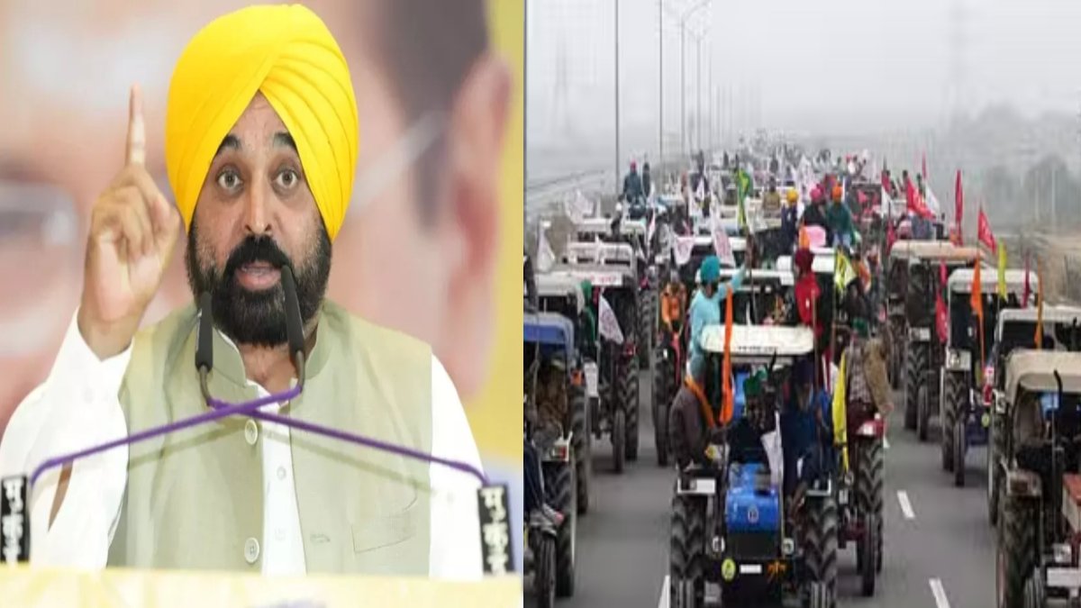 ‘पंजाबी कभी सिर नहीं झुकाते,’ पंजाब में किसानों का ट्रैक्टर मार्च, CM भगवंत मान बोले- सरकार को किसानों से बात करनी चाहिए ताकि ट्रैक्टर खेतों…