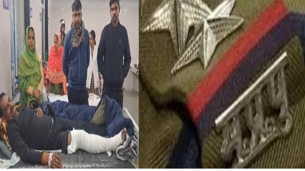 ये वर्दी का रौब नहीं तो और क्या? पुलिसकर्मी ने बैंक के गार्ड से की मारपीट, अब नप गया कानून का रखवाला, ये रही वजह