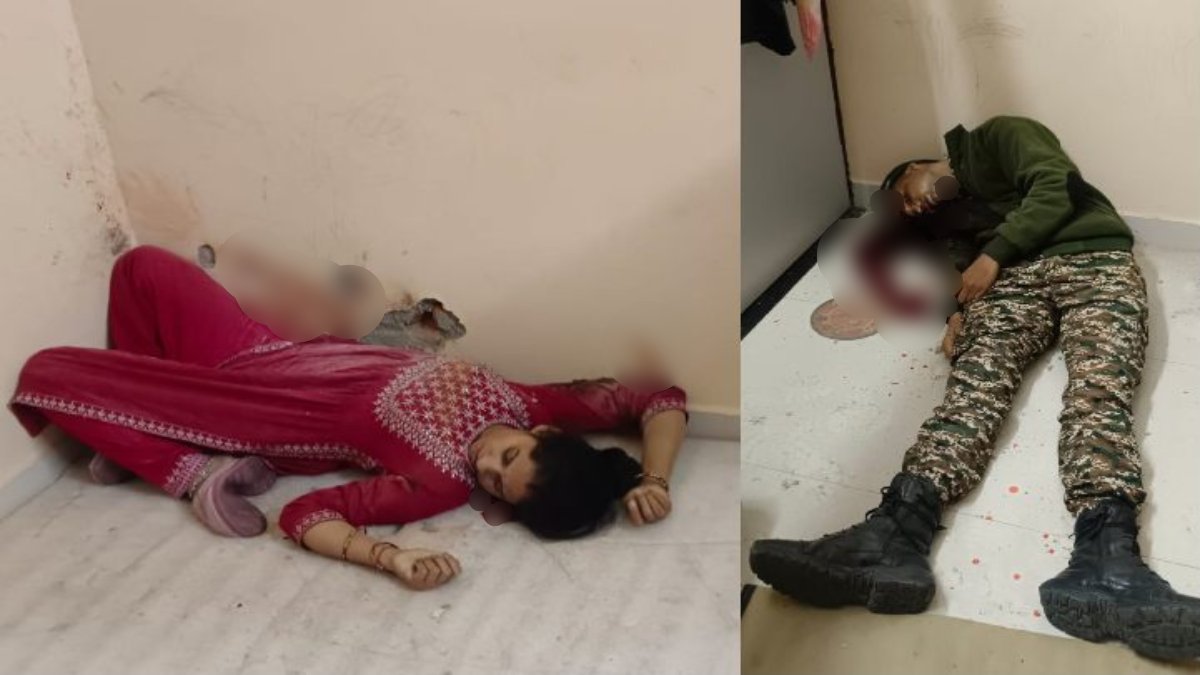 बड़ी खबरः सीआरपीएफ आरक्षक ने पहले पत्नी को मारी गोली, फिर खुद भी मार ली गोली, दोनों की मौत
