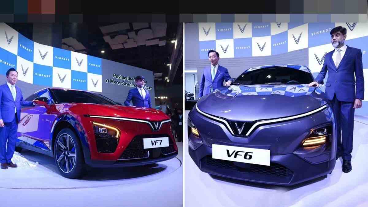 भारत मोबिलिटी ग्लोबल एक्सपो 2025 में विनफास्ट के VF 6, VF 7 और अन्य मॉडल हुए पेश