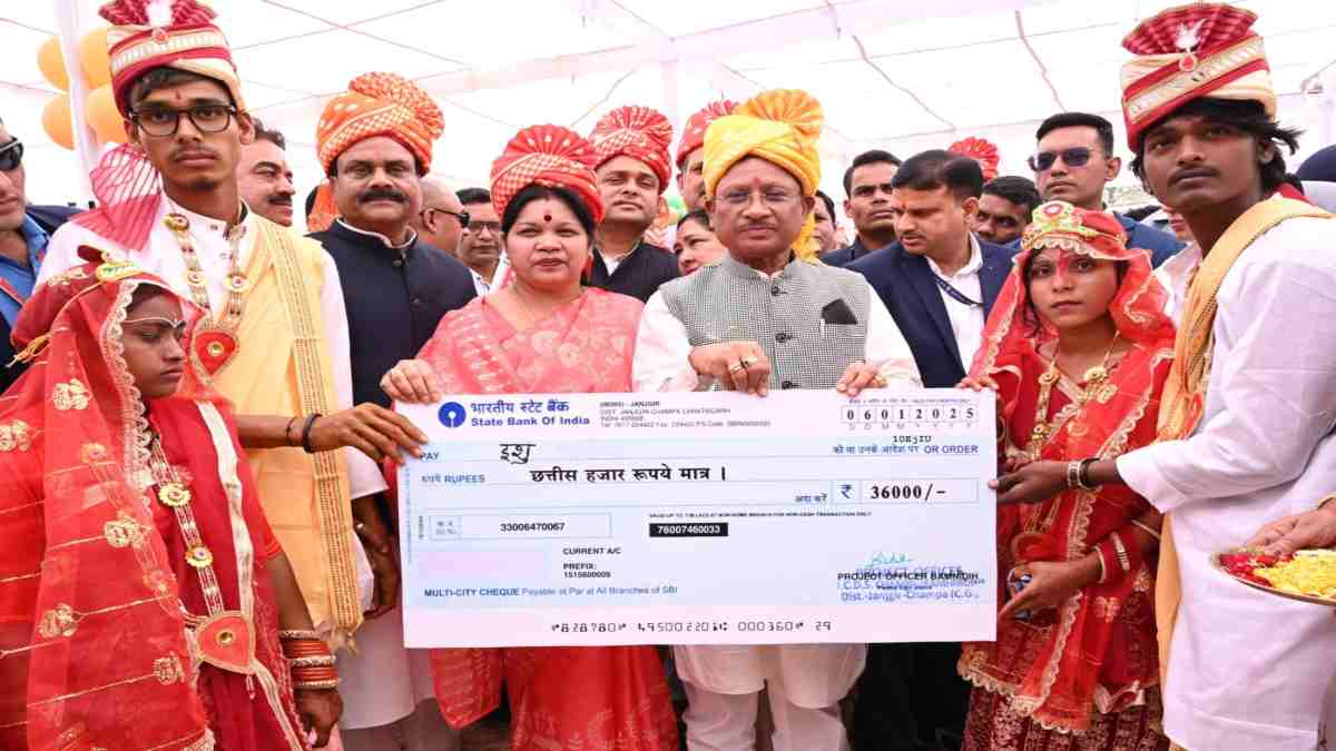 सीएम ने जांजगीर-चांपा को दी 183 करोड़ की सौगात : मुख्यमंत्री साय ने कहा – विकसित छत्तीसगढ़ के निर्माण के लिए हमारी सरकार प्रतिबद्ध