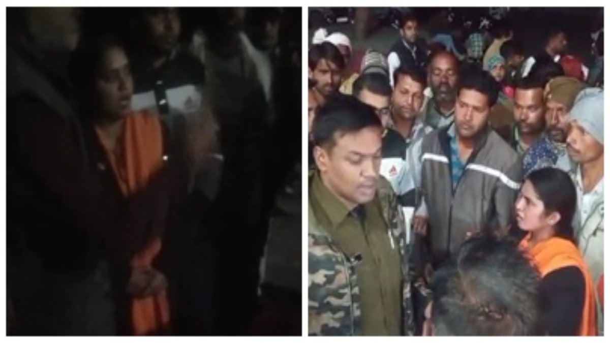 कांग्रेस विधायक और उनके समर्थकों ने EOW की टीम को घेरा, पुलिस से FIR की मांग, Video हुआ वायरल