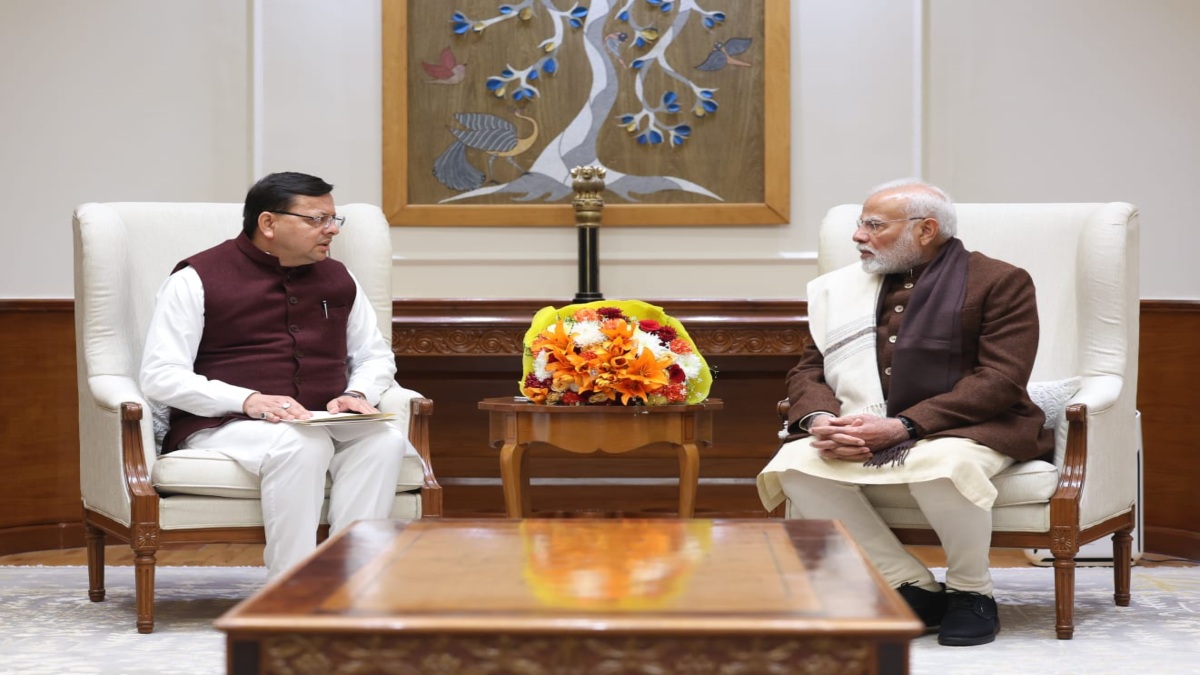 CM धामी ने प्रधानमंत्री को दिया उत्तराखंड आने का निमंत्रण, राष्ट्रीय खेलों की तैयारी के बारे में दी जानकारी, कहा- युवाओं को मिलने वाले लाभों के बारे में की चर्चा
