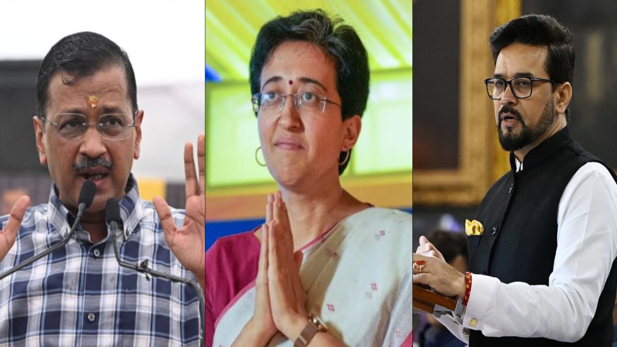 ‘सीएम आतिशी को हरवा रहे केजरीवाल’, अनुराग ठाकुर का बड़ा दावा, AAP के घोषणा पत्र को लेकर कही ये बात