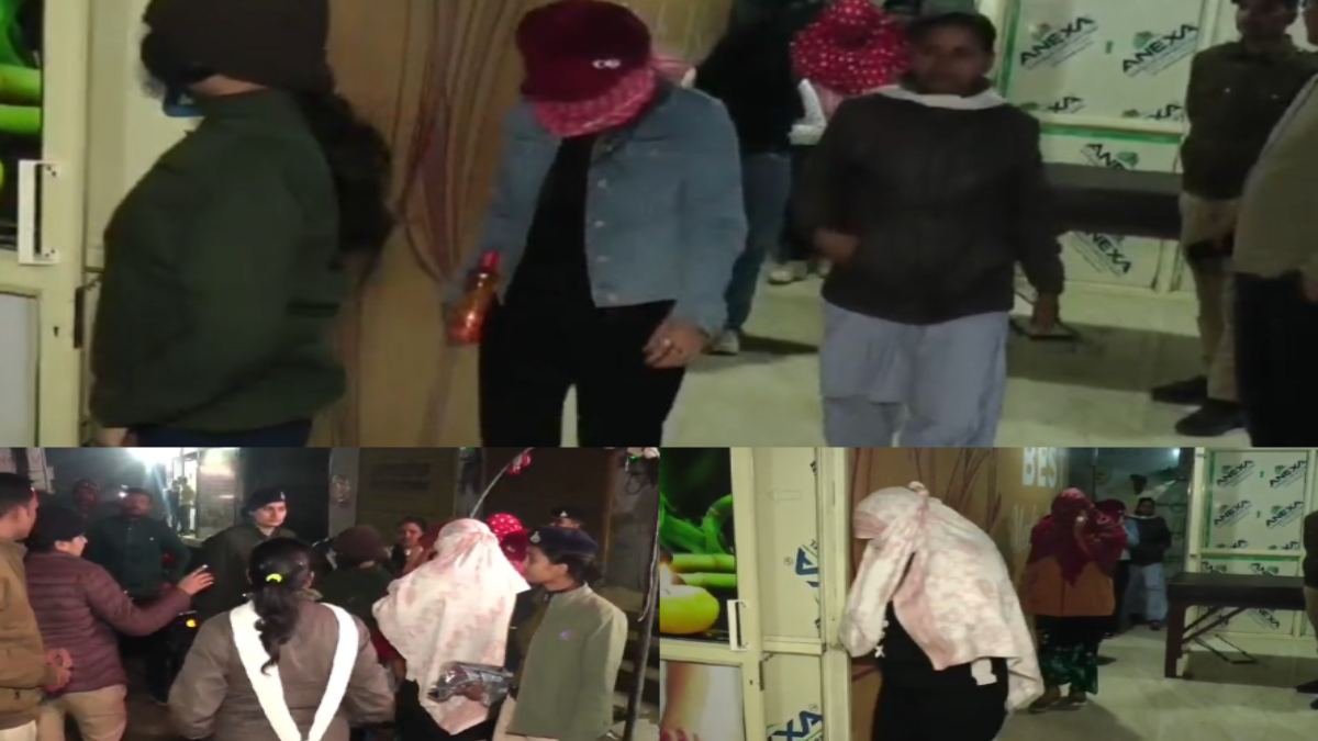Spa Center की आड़ में सेक्स रैकेट: ‘द हीलिंग हैंड मसाज थेरेपी’ में छापेमारी, 6 युवतियां समेत 10 गिरफ्तार, आपत्तिजनक सामान बरामद