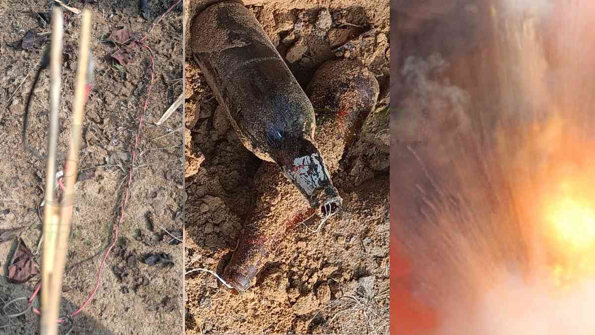 2 IEDs Recovered: नक्सली अब बीयर बॉटल में करने लगे आईईडी प्लांट, जवानों ने 2 आईईडी बरामद कर किया डिफ्यूज