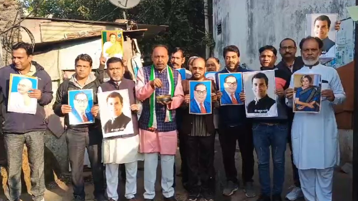 कांग्रेस की जय भीम, जय बापू , जय संविधान यात्रा: 27 जनवरी को महू में राहुल-प्रियंका करेंगे अभियान की शुरुआत, कार्यकर्ताओं ने बांटे पीले चावल 