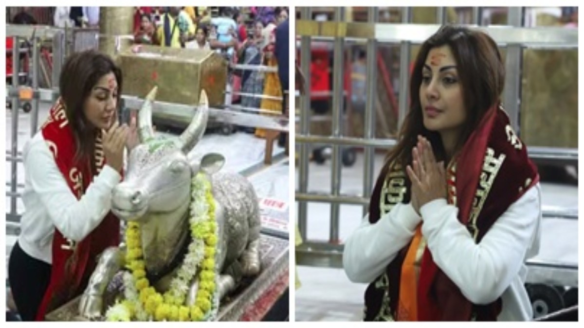 महाकाल की शरण में अभिनेत्री रिमी सेन: बाबा के दर्शन कर नंदी हाल में लगाया ध्यान, शिव साधना में दिखीं लीन 