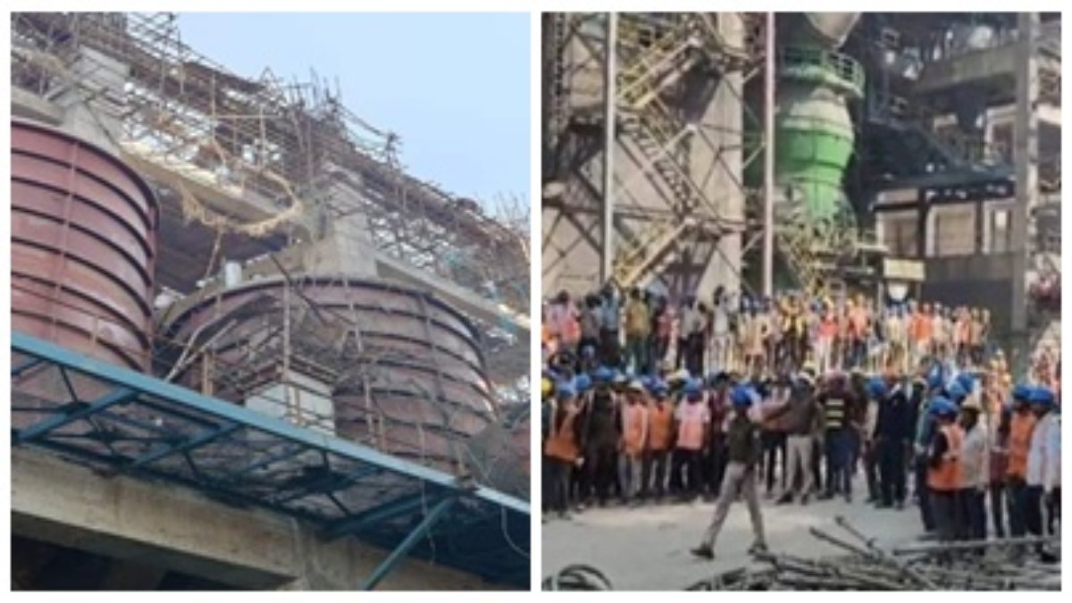 पन्ना सीमेंट फैक्ट्री हादसा: 4 मजदूरों की मौत, 15 घायल, निर्माणाधीन छत का गिरा स्लैब 