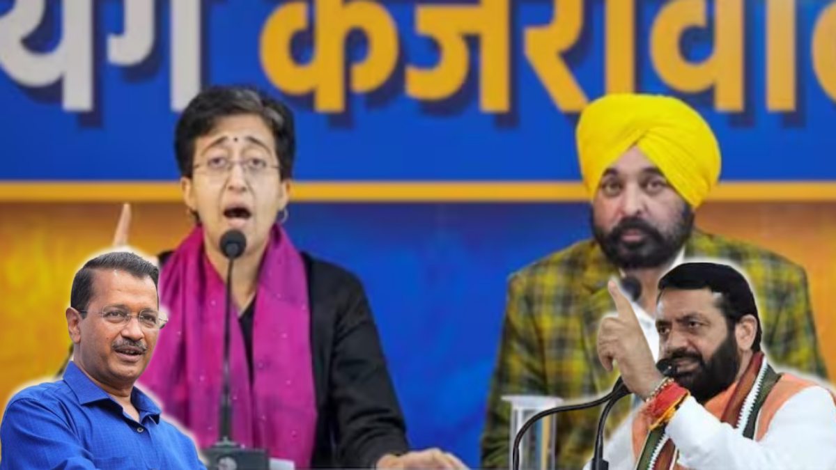 Delhi तेरी यमुना मैली! जहर वाले बयान पर कायम केजरीवाल, ECI से मिले CM आतिशी-भगवंत मान, पानी की पॉलिटिक्स पर भड़की BJP-कांग्रेस, सीएम नायब सैनी ने कही ये बात