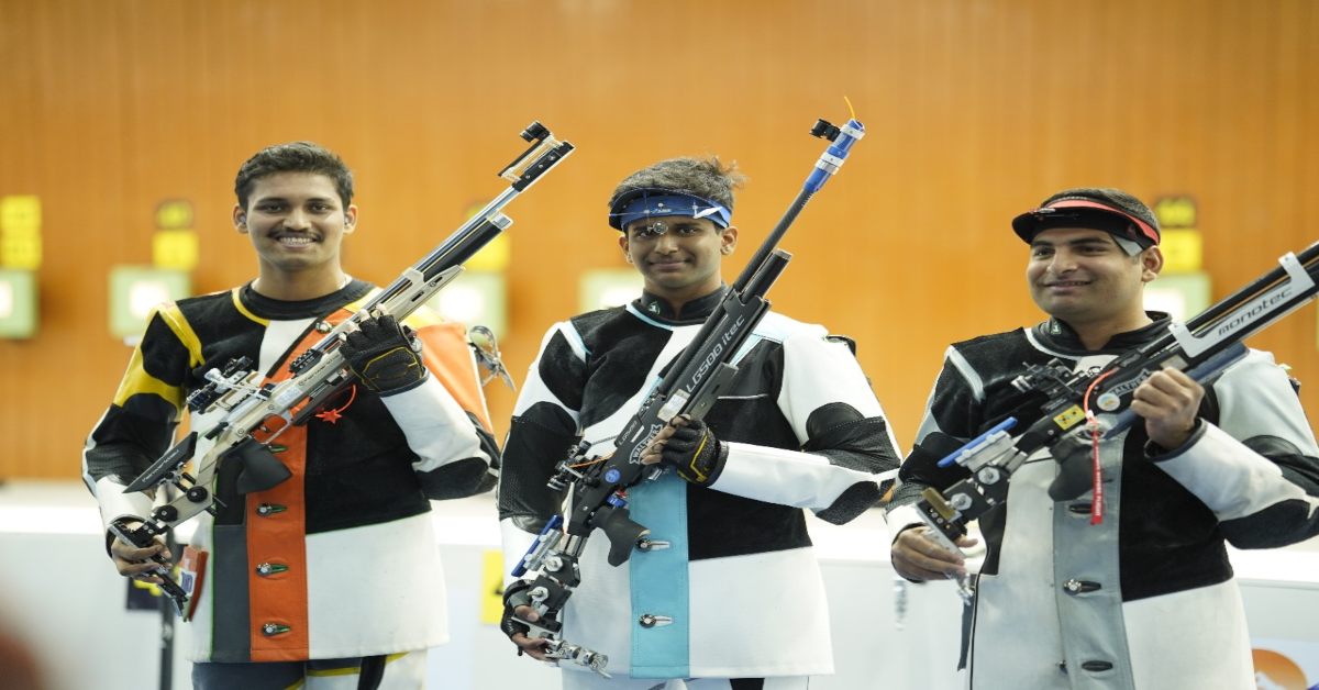 38th National Games : विश्व जूनियर चैंपियन पार्थ माने ने किया कमाल, 10 मीटर एयर राइफल स्पर्धा में जीता स्वर्ण पदक