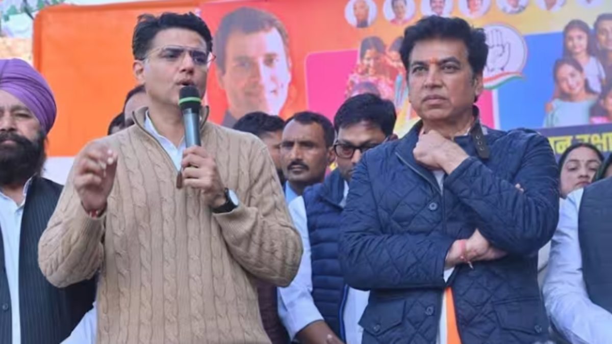 Delhi Election 2025: 75% सीटों पर कांग्रेस मजबूत, सचिन पायलट के दावे से AAP-BJP की बढ़ी टेंशन!