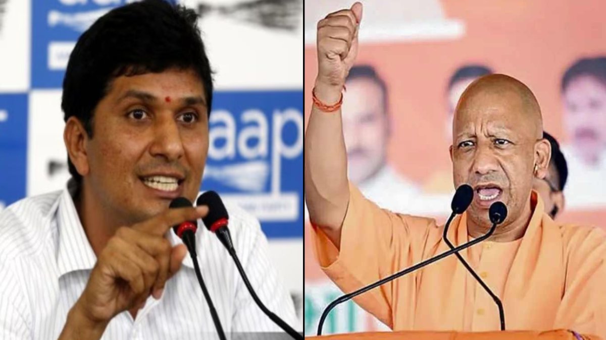 CM योगी की दिल्ली रैली पर AAP का हमला: कहा- 5 साल में प्रवेश वर्मा की 2915 फीसदी ग्रोथ, आदित्यनाथ अपनी सभा में संपत्ति बढ़ाने का फॉर्मूला बताएं तो हम भी जाएंगे