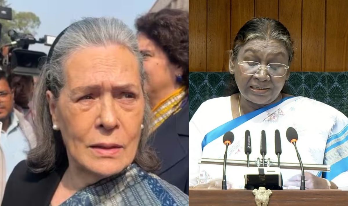 ‘Poor Lady…बहुत थक गई थीं’, राष्ट्रपति द्रौपदी मुर्मू के अभिभाषण पर ये क्या बोल गईं सोनिया गांधी, Watch Video