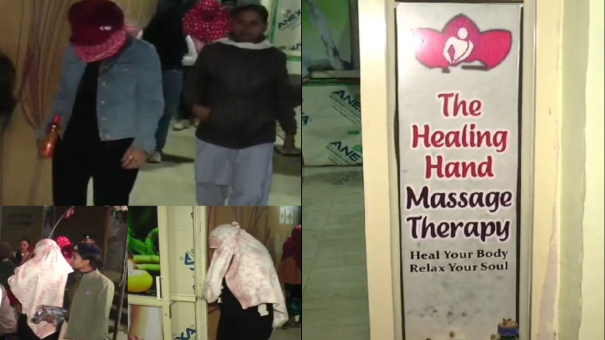 ‘द हीलिंग हैंड’ मसाज पार्लर में सेक्स रैकेट: पुलिस सेटिंग से हो रहा था संचालित, TI लाइन अटैच, कांस्टेबल निलंबित, एक युवती ने देह व्यापार का लगाया आरोप