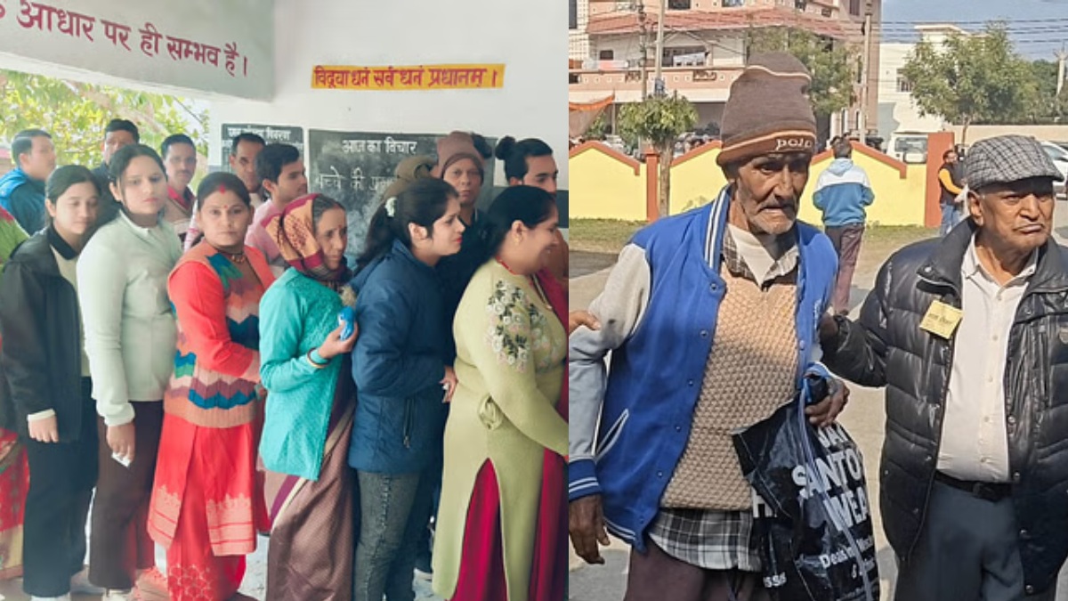 Uttarakhand Nikay Chunav Voting : निकाय चुनाव को लेकर मतदाताओं में भारी उत्साह, सुबह 10 बजे तक उत्तराखंड में 12 फीसदी वोटिंग