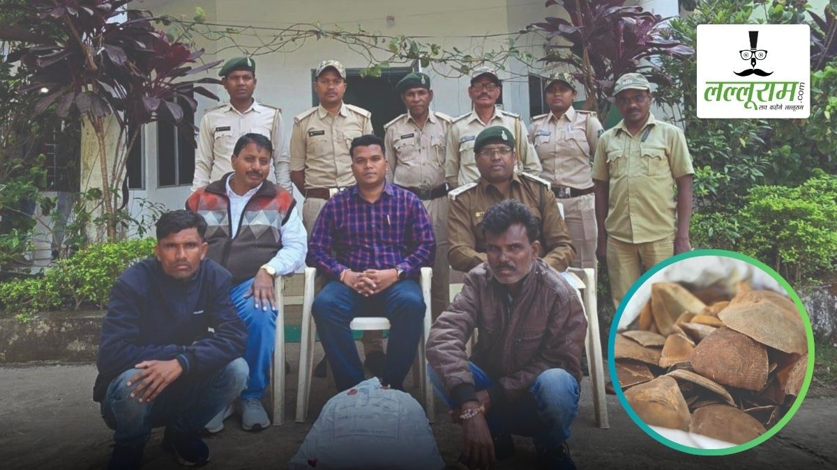 वन विभाग की बड़ी कार्रवाई: 3 पेंगोलिन तस्करों को किया गिरफ्तार, 43 किलो स्केल्स बरामद