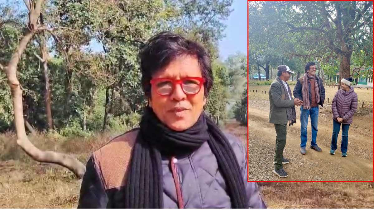 सतपुड़ा की वादियों में पत्नी के साथ पहुंचे बॉलीवुड अभिनेता केके मेनन, 4 दिनों तक लिया जंगल सफारी का मजा