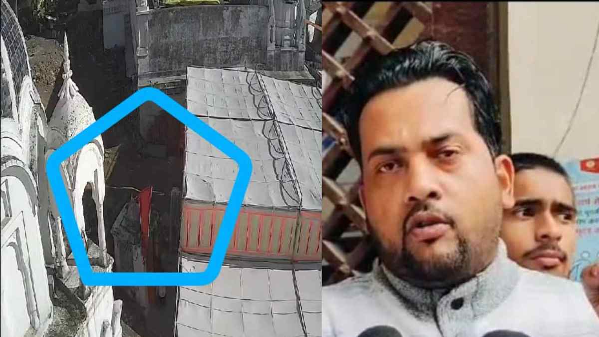 मंदिर में तोड़फोड़ मामले में टीआई लाइन अचैट: मुख्य आरोपी गिरफ्तार, 50 अन्य लोगों पर भी मामला दर्ज