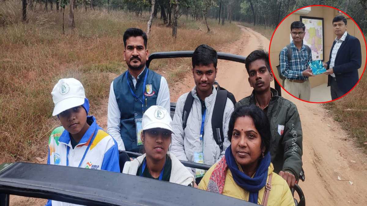 विदिशा के छात्र करेंगे प्रधानमंत्री मोदी से ‘परीक्षा पर चर्चा’: टीचर के साथ दिल्ली रवाना, स्कूल के होनहार छात्र है हर्ष