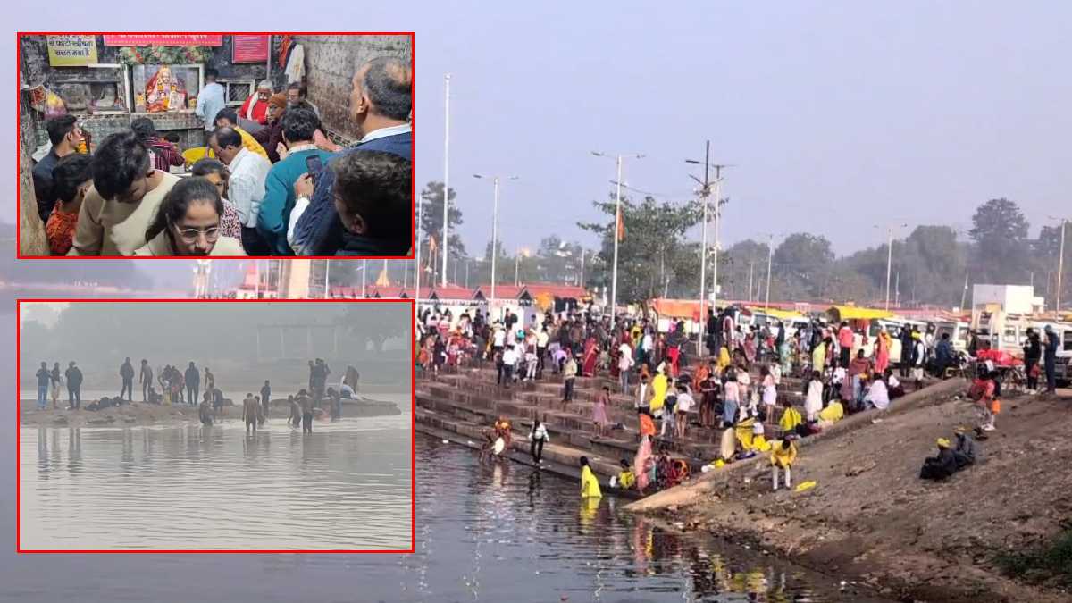 MP में मकर संक्रांति की धूम: तीर्थनगरी ओंकारेश्वर में भक्तों का लगा तांता, कड़ाके की ठंड में श्रद्धालुओं ने लगाई आस्था की डुबकी, दतिया में 50 हजार भक्त करेंगे नर्मदा स्नान