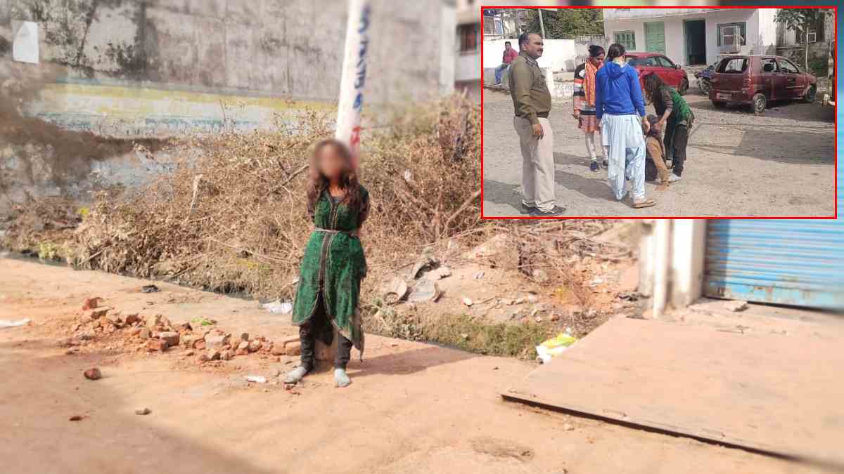 प्रॉपर्टी विवाद में गुंडों की दबंगई: महिला और उसकी बेटी को खंभे से बांधकर बेरहमी से पीटा, Video वायरल