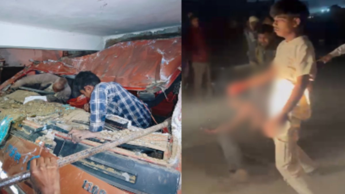 CG News : कहीं घर में घुसा तेज रफ्तार ट्रक, तो कहीं सड़क हादसे के बाद भीड़ ने फूंका दो ट्रेलर, ड्राइवर को भी जमकर पीटा…
