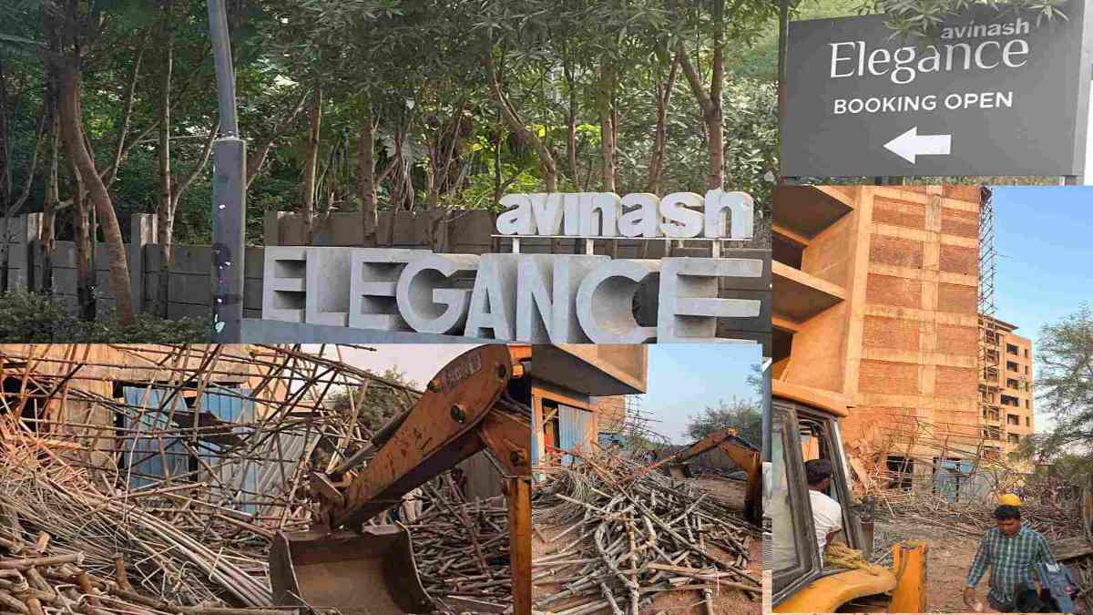 Avinash Elegance Collapsed Update : मैनेजर, ठेकेदार और इंजीनियर के खिलाफ FIR दर्ज, 7वीं मंजिल से गिरने के बाद 2 मजदूरों की हुई थी मौत