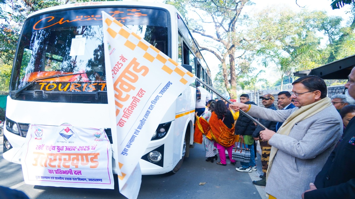 28वें राष्ट्रीय युवा उत्सव : उत्तराखंड के प्रतिभागी दल दिल्ली रवाना, CM धामी ने युवाओं को दी शुभकामनाएं