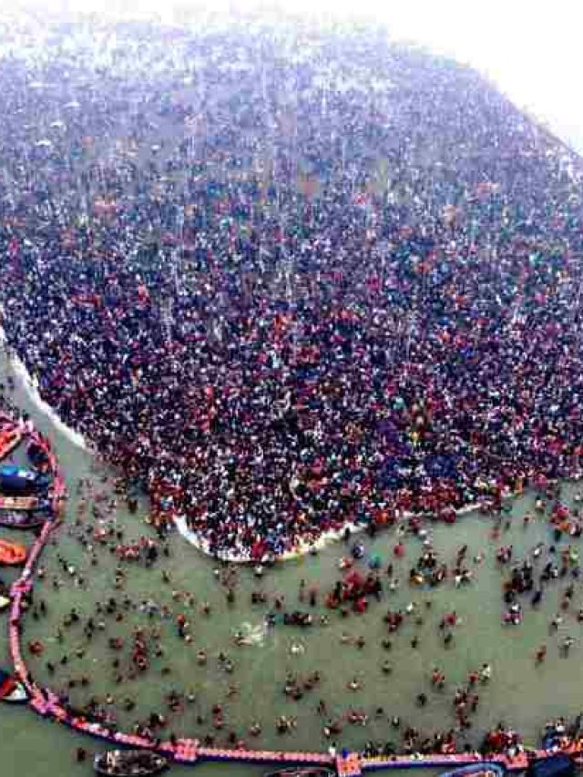 महाकुंभ का पहला शाही स्नान, 1.4 करोड़ ने डुबकी लगाई