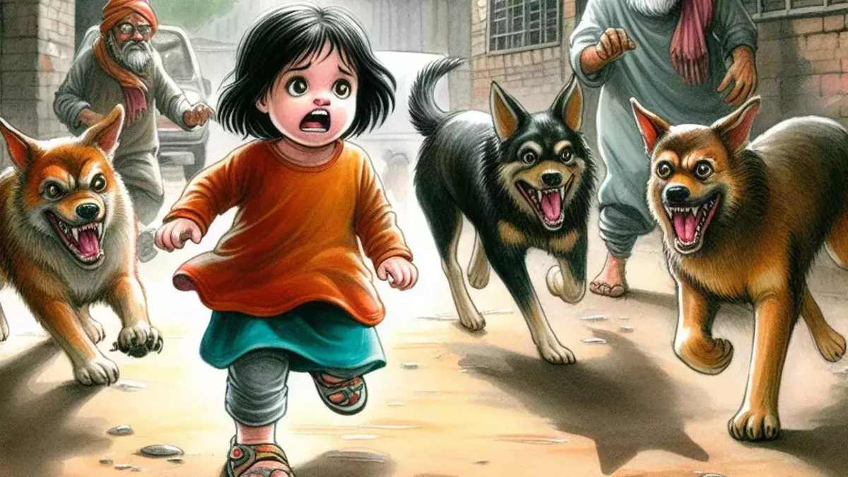 ग्वालियर में आवारा कुत्तों का आतंक: 12 साल की बच्ची का हाथ काट खाया, एक दिन में डॉग बाइट के 187 मरीज आए सामने