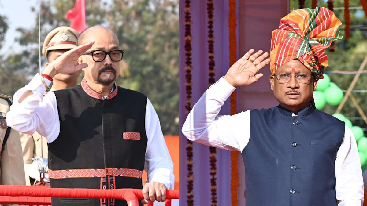 गणतंत्र दिवस पर राज्यपाल डेका ने रायपुर, तो मुख्यमंत्री साय ने अंबिकापुर में फहराया तिरंगा…