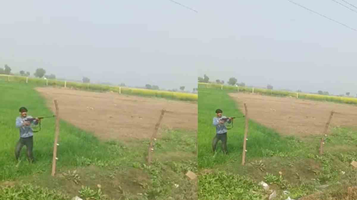 जमीन को लेकर दो पक्षों में विवाद: लाठी-डंडों से मारपीट के बाद युवक पर चलाई गोली, गंभीर हालत में अस्पताल में भर्ती