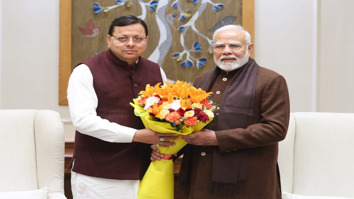PM मोदी से मिले CM धामी: दी विकास कार्यों की जानकारी, 38वें राष्ट्रीय खेल के लिए किया आमंत्रित