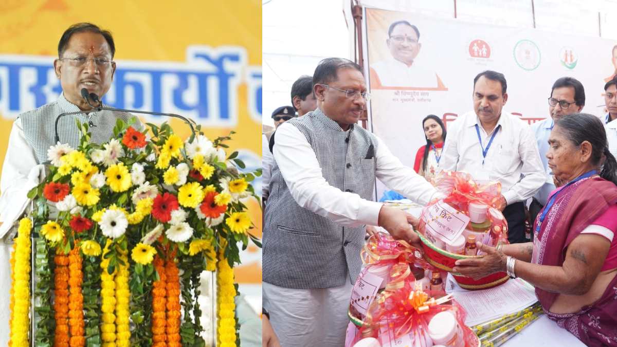 मुख्यमंत्री ने महासमुंद को 217 करोड़ रुपये के विकास कार्यों की दी सौगात : CM साय ने कहा- डबल इंजन की सरकार बनने से छत्तीसगढ़ को मिल रहा भरपूर समर्थन