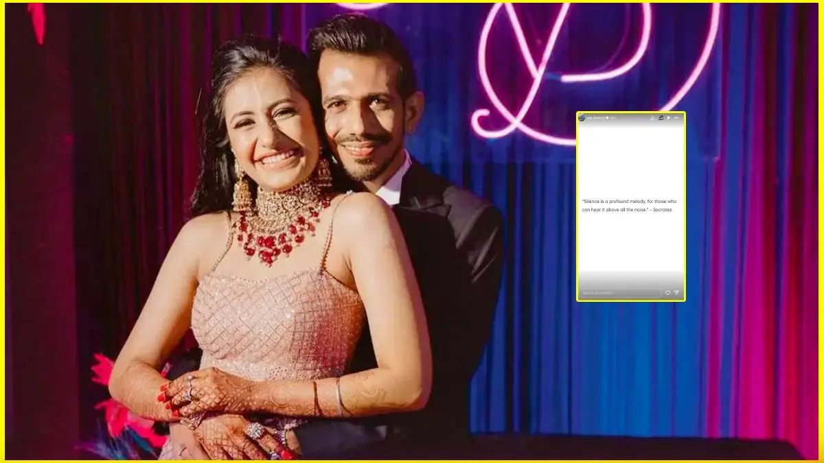 Dhanashree से तलाक की खबरों के बीच Yuzvendra Chahal ने किया क्रिप्टिक पोस्ट, लिखा- खामोशी सबसे गहरी आवाज है …