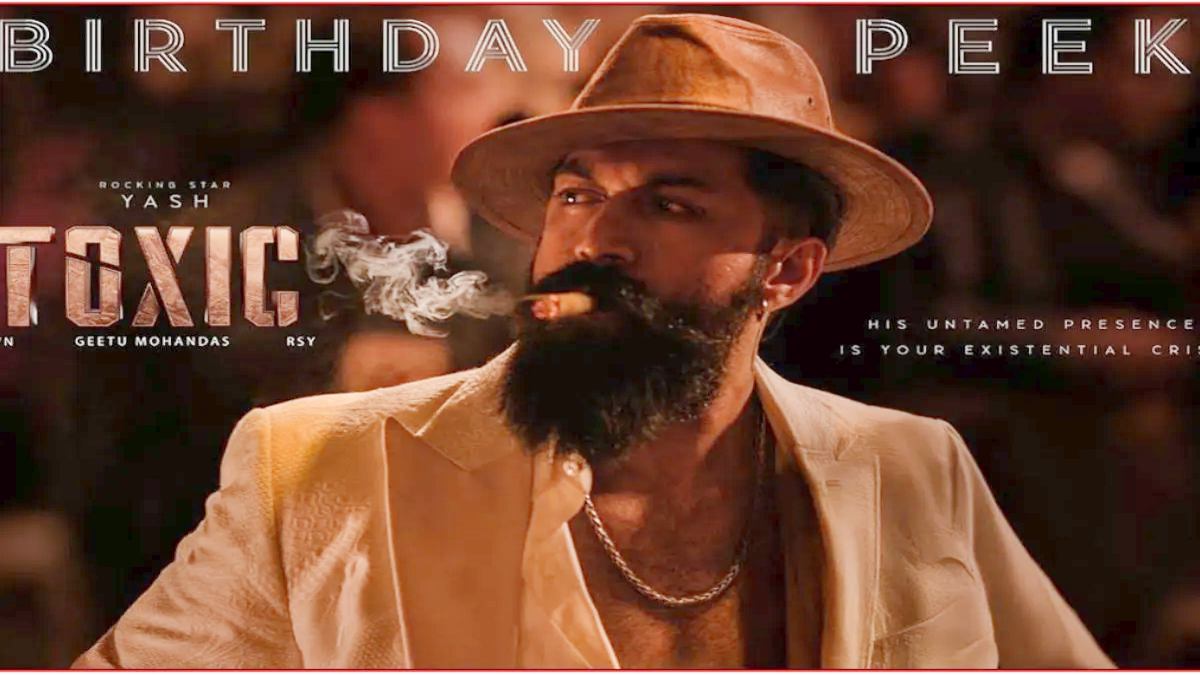 KGF स्टार Yash ने बर्थडे पर फैंस को दिया तोहफा, फिल्म Toxic का शेयर किया टीजर …
