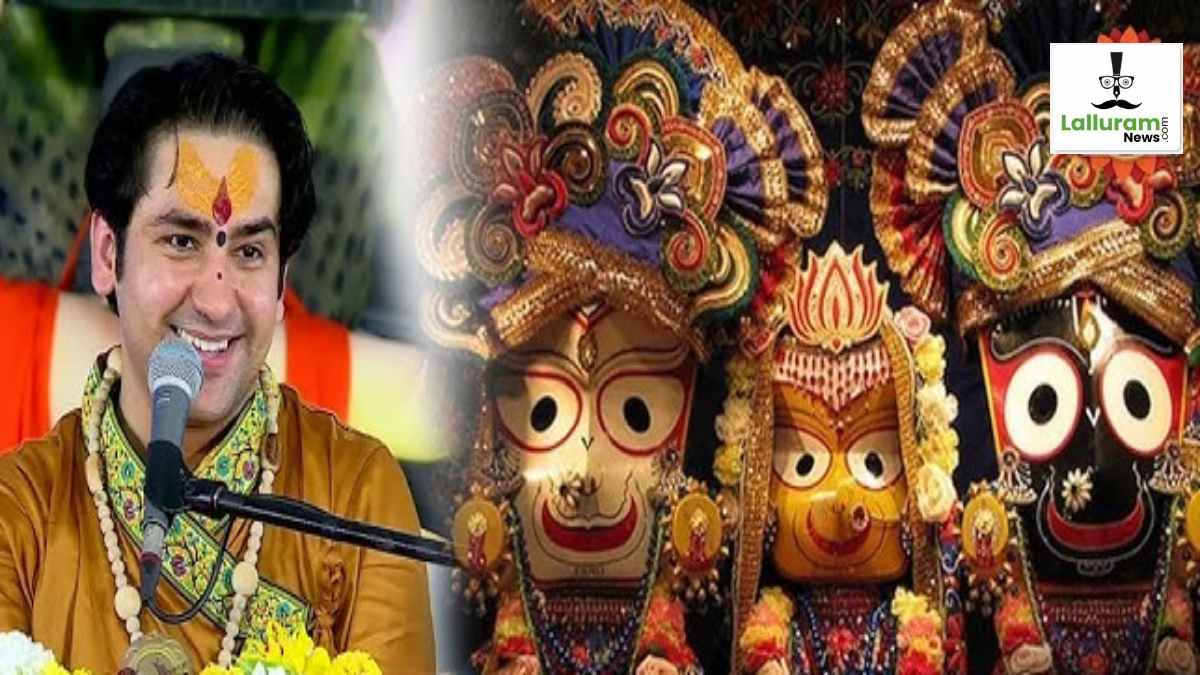 श्री जगन्नाथ महाप्रभु के दर्शन करने पहुंचे पंडित धीरेंद्र कृष्ण शास्त्री, भक्तों का भी किया अभिवादन…