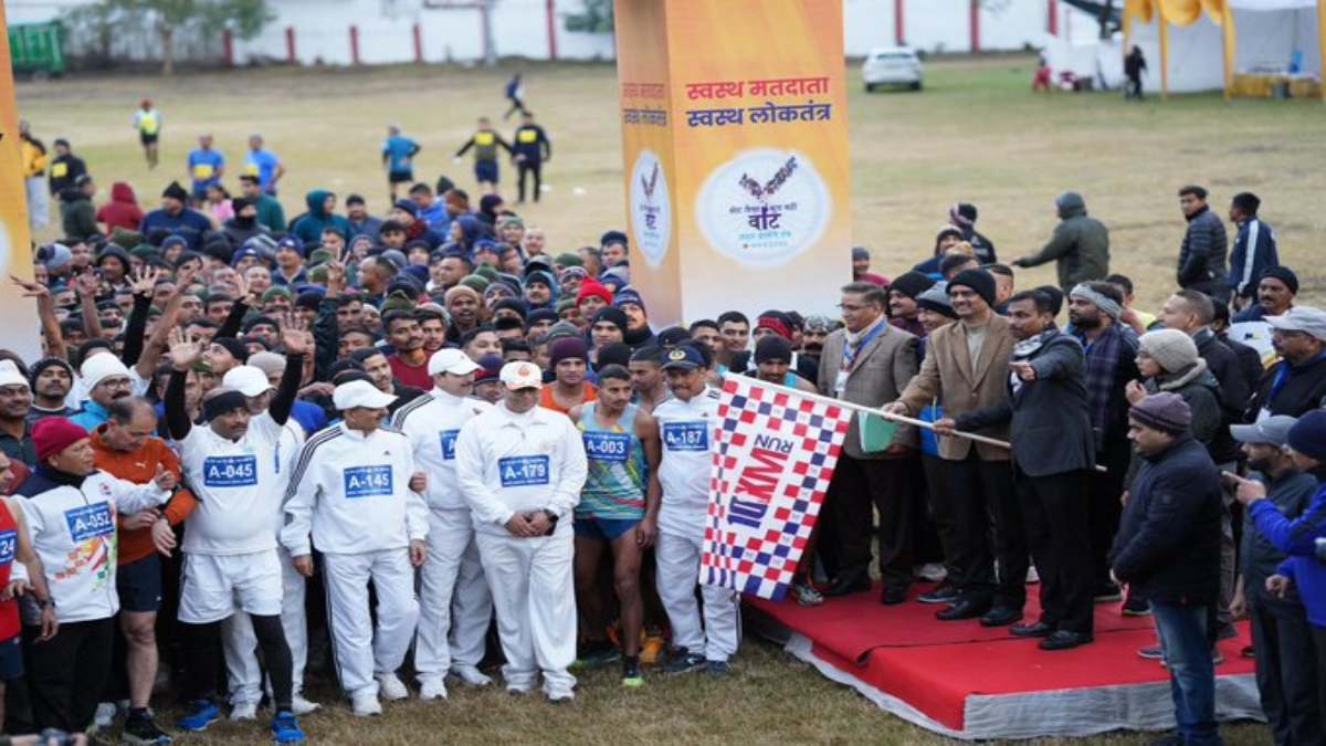 ‘स्वस्थ मतदाता-स्वस्थ लोकतंत्र’ की थीम पर रेस का आयोजन: 1 हजार से अधिक प्रतिभागियों ने लिया हिस्सा, जानिए किसने मारी बाजी