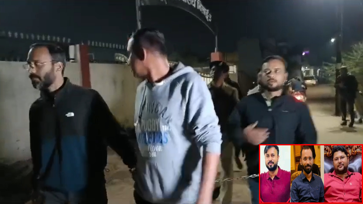 प्रोफेसर से मारपीट मामला : मुख्य आरोपी प्रोबीर शर्मा और धीरज वस्त्रकार आंध्रप्रदेश से गिरफ्तार, कोर्ट ने ज्यूडिशियल रिमांड पर भेजा जेल