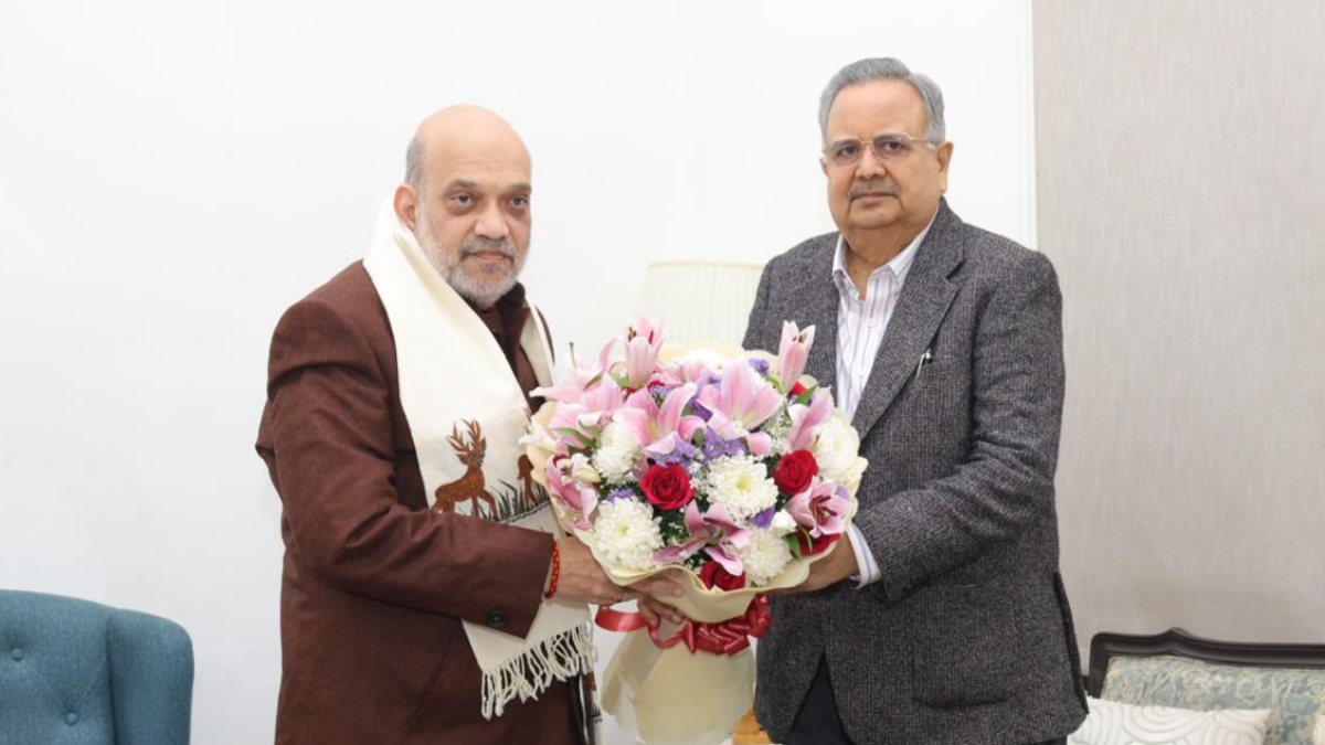 विधानसभा अध्यक्ष डॉ. रमन सिंह ने केंद्रीय गृह मंत्री अमित शाह से की मुलाकात, छत्तीसगढ़ के विकास पर हुई चर्चा
