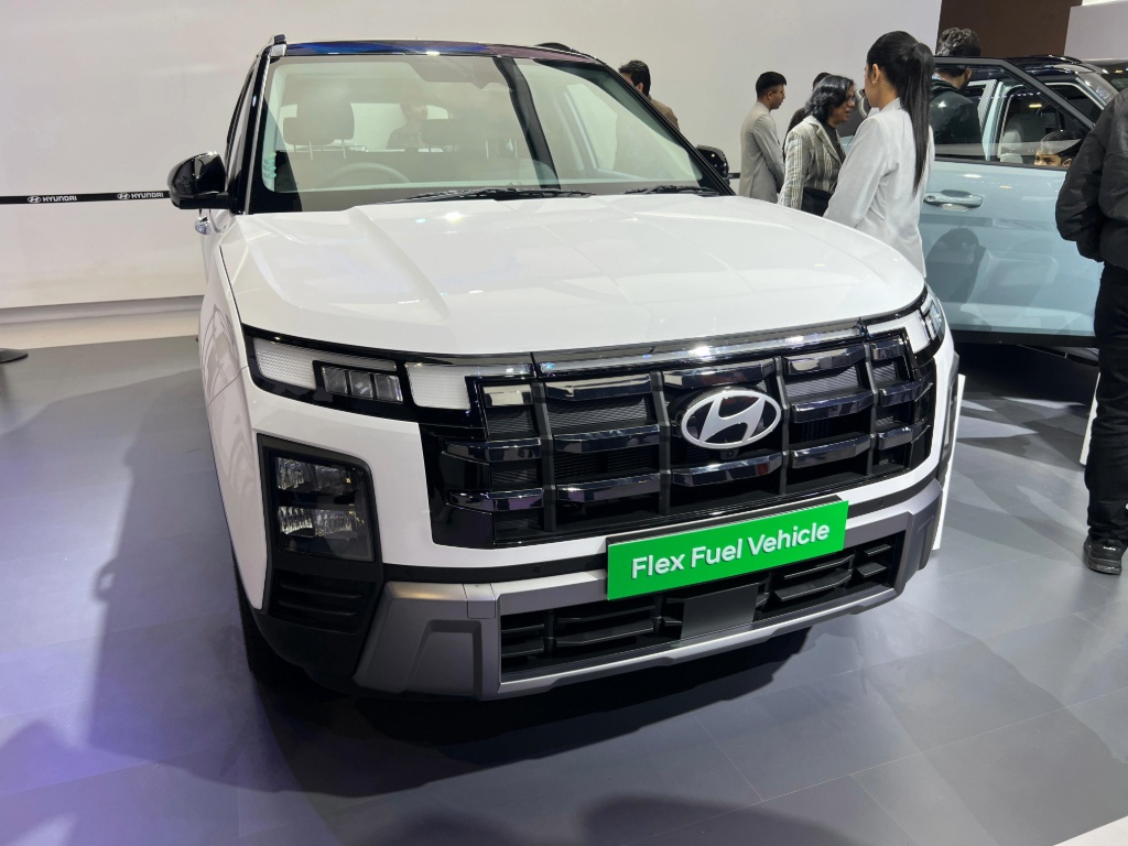 AUTO EXPO 2025 : Hyundai ने Creta 1.0T Flex Fuel Engine किया पेश, जानिए क्या है कीमत