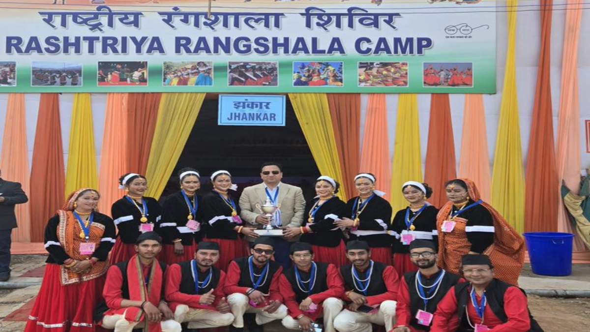 राष्ट्रीय रंगशाला शिविर : राज्य ने हासिल किया दूसरा स्थान, 26 जनवरी के बाद राष्ट्रपति भवन और पीएम आवास में प्रदेश की कला प्रस्तुत करेंगे कलाकार